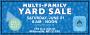 Yard Sale: Working together and selling!